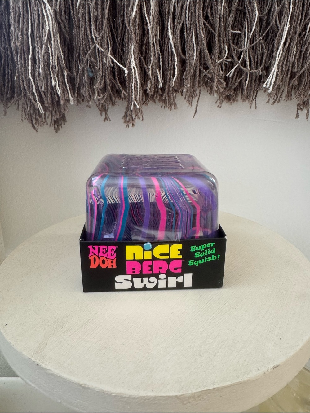 Needoh NiceBurg Swirl- Pink, Purple & Blue